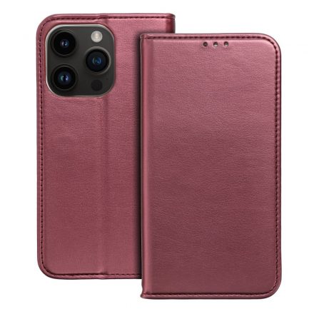 Xiaomi Redmi Note 10 Pro #Smart Magneto tok, burgundi